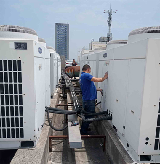 东港中央空调制热和不制冷系统维修方法